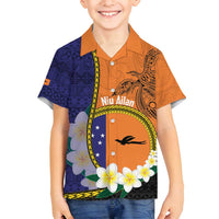 Personalised PNG Niu Ailan Family Matching Tank Maxi Dress and Hawaiian Shirt Papua New Guinea Plumeria Melanesian Pattern - Polynesian Pride