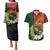 Personalised PNG Simbu Provins Couples Matching Puletasi and Hawaiian Shirt Papua New Guinea Plumeria Melanesian Pattern - Polynesian Pride
