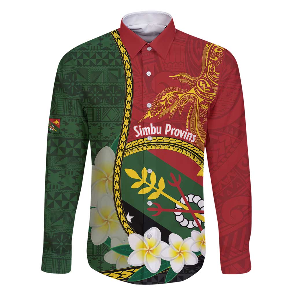 Personalised PNG Simbu Provins Family Matching Puletasi and Hawaiian Shirt Papua New Guinea Plumeria Melanesian Pattern - Polynesian Pride