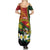 Personalised PNG Simbu Provins Family Matching Summer Maxi Dress and Hawaiian Shirt Papua New Guinea Plumeria Melanesian Pattern - Polynesian Pride