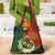 Personalised PNG Simbu Provins Grocery Bag Papua New Guinea Plumeria Melanesian Pattern - Polynesian Pride
