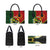 Personalised PNG Simbu Provins Leather Bag Papua New Guinea Plumeria Melanesian Pattern - Polynesian Pride