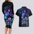 Polynesia Suicide Prevention Awareness Couples Matching Long Sleeve Bodycon Dress and Hawaiian Shirt Your Life Is Worth Living For Polynesian Purple Pattern LT14 - Polynesian Pride