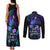Polynesia Suicide Prevention Awareness Couples Matching Tank Maxi Dress and Long Sleeve Button Shirts Your Life Is Worth Living For Polynesian Purple Pattern LT14 - Polynesian Pride
