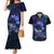 Polynesia Suicide Prevention Awareness Couples Matching Mermaid Dress and Hawaiian Shirt Your Life Is Worth Living For Polynesian Blue Pattern LT14 Gold - Polynesian Pride