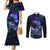 Polynesia Suicide Prevention Awareness Couples Matching Mermaid Dress and Long Sleeve Button Shirts Your Life Is Worth Living For Polynesian Blue Pattern LT14 Gold - Polynesian Pride