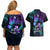 Polynesia Suicide Prevention Awareness Couples Matching Off Shoulder Short Dress and Hawaiian Shirt Your Life Is Worth Living For Polynesian Blue Pattern LT14 - Polynesian Pride
