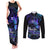 Polynesia Suicide Prevention Awareness Couples Matching Tank Maxi Dress and Long Sleeve Button Shirts Your Life Is Worth Living For Polynesian Blue Pattern LT14 Gold - Polynesian Pride