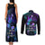 Polynesia Suicide Prevention Awareness Couples Matching Tank Maxi Dress and Long Sleeve Button Shirts Your Life Is Worth Living For Polynesian Blue Pattern LT14 - Polynesian Pride