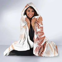 Red New Zealand Tuatara Hooded Blanket Aotearoa Sphenodon Punctatus Silver Fern