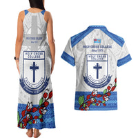 fiji-holy-cross-college-couples-matching-tank-maxi-dress-and-hawaiian-shirt-happy-50th-anniversary-fijian-tagimoucia-tapa-pattern