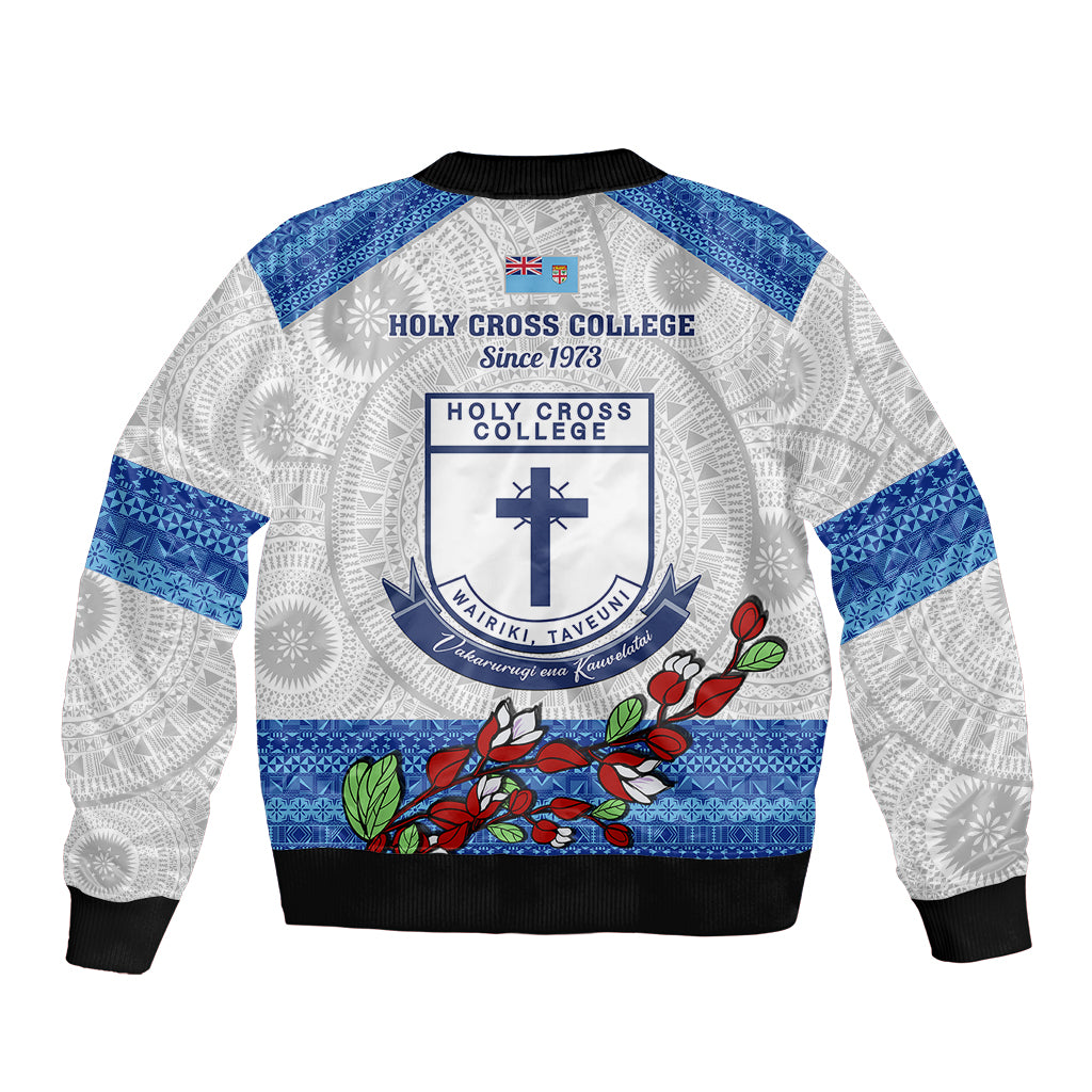 fiji-holy-cross-college-sleeve-zip-bomber-jacket-happy-50th-anniversary-fijian-tagimoucia-tapa-pattern