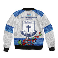 fiji-holy-cross-college-sleeve-zip-bomber-jacket-happy-50th-anniversary-fijian-tagimoucia-tapa-pattern