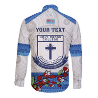 personalised-fiji-holy-cross-college-long-sleeve-button-shirt-happy-50th-anniversary-fijian-tagimoucia-tapa-pattern