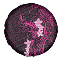 Pink Hawaii Spare Tire Cover Hammerhead Shark Tattoo Curve Polynesian - Polynesian Pride