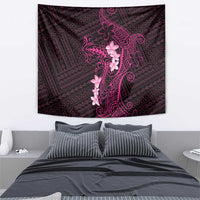 Pink Hawaii Tapestry Hammerhead Shark Tattoo Curve Polynesian - Polynesian Pride