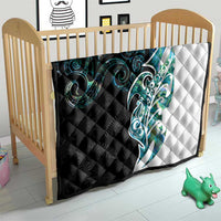 Proud Aotearoa Quilt Maori Silver Fern Mix Paua Shell Pattern LT14 - Polynesian Pride