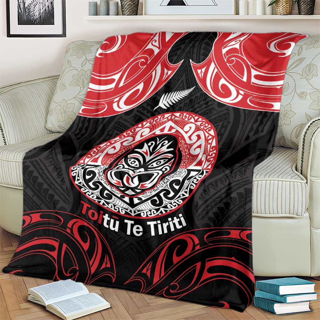 Aotearoa Toitu Te Tiriti Blanket Haka Tiki Honour The Treaty