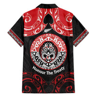 Aotearoa Toitu Te Tiriti Family Matching Puletasi and Hawaiian Shirt Haka Tiki Honour The Treaty LT14 - Polynesian Pride