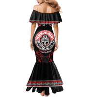 Aotearoa Toitu Te Tiriti Mermaid Dress Haka Tiki Honour The Treaty LT14 - Polynesian Pride