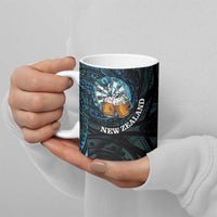 Personalized New Zealand Darts Beer Ceramic Mug Paua Shell Aotearoa Maori Tattoo LT14 - Polynesian Pride