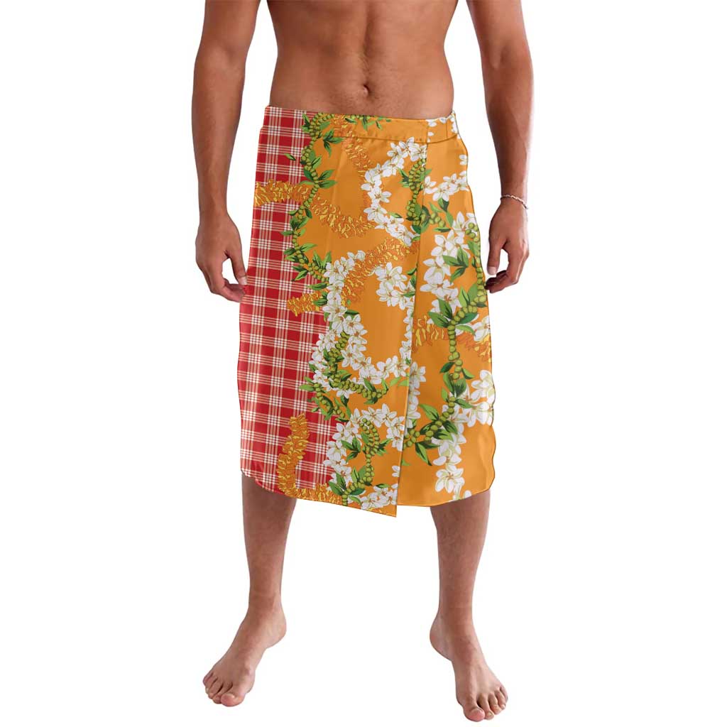 Prince Kuhio Aloha Hawaii Lavalava Plumeria Ilima Lei Palaka Motifs