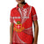 Personalised Tonga College Alete Kid Polo Shirt Kolisi Tonga Ngatu Pattern LT14 Kid Red - Polynesian Pride