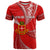 Custom Tonga College Alete T Shirt Class Of Year Kolisi Tonga Ngatu Pattern LT14 Red - Polynesian Pride