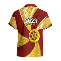 Personalised Tonga High School Hawaiian Shirt Class Of Year Tongan Ngatu Pattern LT14 - Polynesian Pride