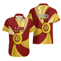 Personalised Tonga High School Hawaiian Shirt Class Of Year Tongan Ngatu Pattern LT14 - Polynesian Pride
