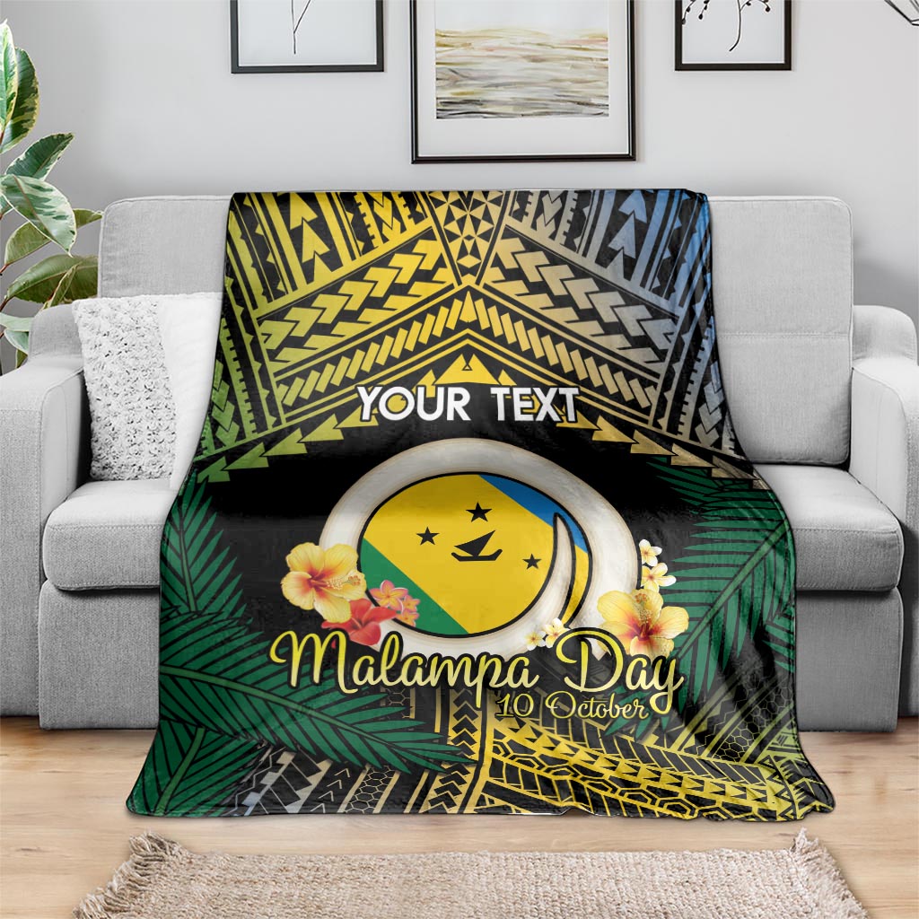 Personalised Malampa Day Blanket Vanuatu Provinces Polynesian Pattern LT14 - Polynesian Pride