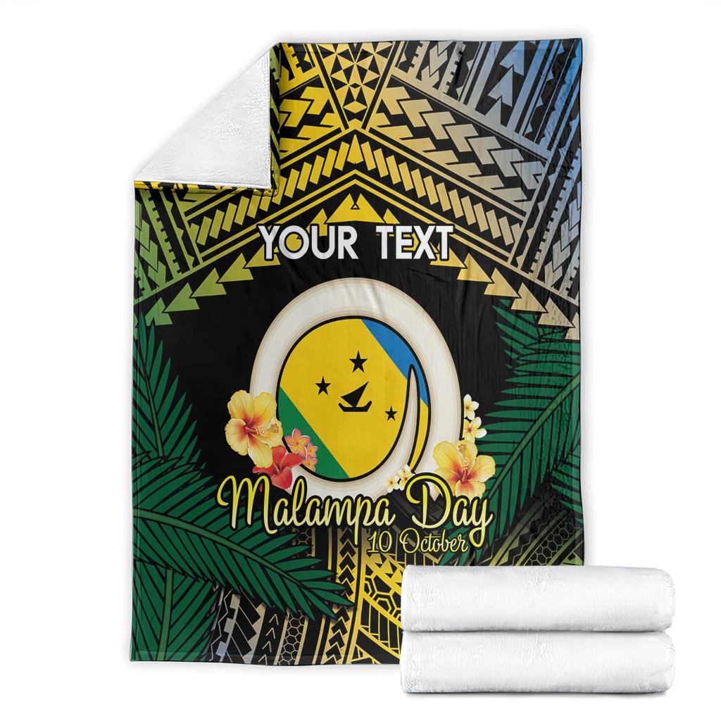 Personalised Malampa Day Blanket Vanuatu Provinces Polynesian Pattern LT14 - Polynesian Pride
