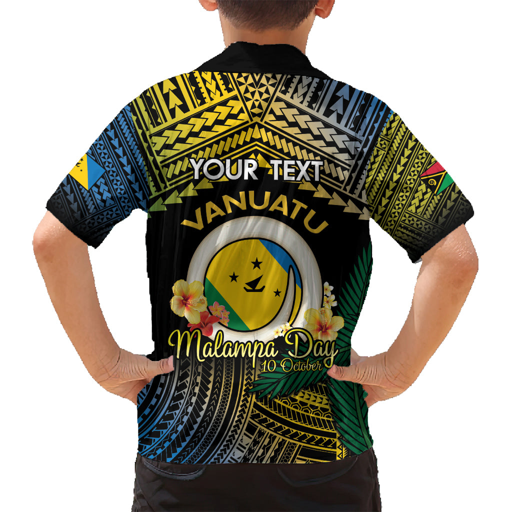 Personalised Malampa Day Family Matching Summer Maxi Dress and Hawaiian Shirt Vanuatu Provinces Polynesian Pattern LT14 - Polynesian Pride