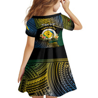 Personalised Malampa Day Family Matching Tank Maxi Dress and Hawaiian Shirt Vanuatu Provinces Polynesian Pattern LT14 - Polynesian Pride