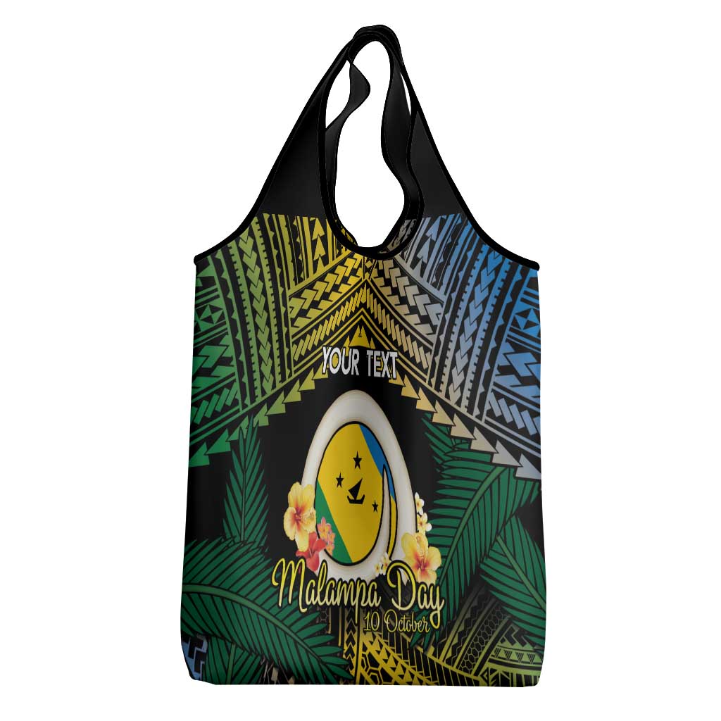 Personalised Malampa Day Grocery Bag Vanuatu Provinces Polynesian Pattern LT14 - Polynesian Pride