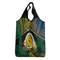 Personalised Malampa Day Grocery Bag Vanuatu Provinces Polynesian Pattern LT14 - Polynesian Pride
