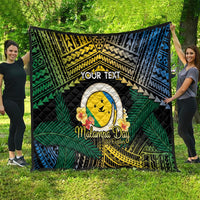 Personalised Malampa Day Quilt Vanuatu Provinces Polynesian Pattern LT14 - Polynesian Pride
