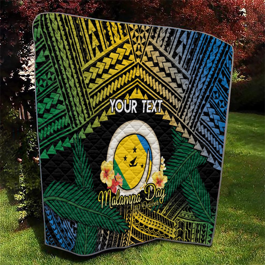 Personalised Malampa Day Quilt Vanuatu Provinces Polynesian Pattern LT14 - Polynesian Pride