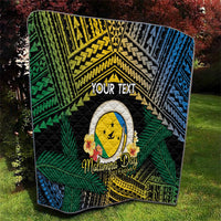 Personalised Malampa Day Quilt Vanuatu Provinces Polynesian Pattern LT14 - Polynesian Pride