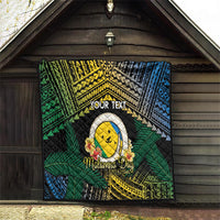 Personalised Malampa Day Quilt Vanuatu Provinces Polynesian Pattern LT14 - Polynesian Pride