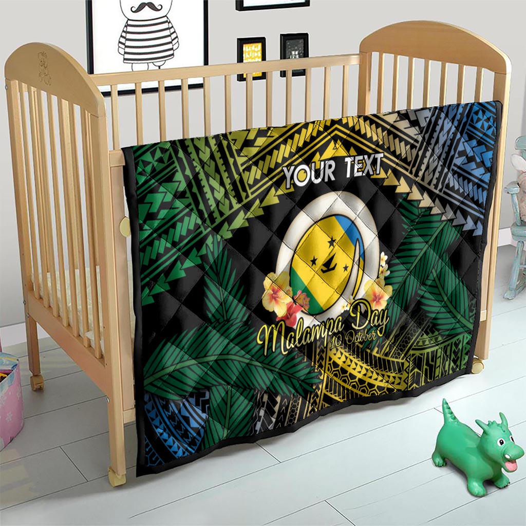 Personalised Malampa Day Quilt Vanuatu Provinces Polynesian Pattern LT14 - Polynesian Pride