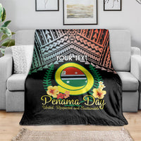Personalised Penama Day Blanket Vanuatu Provinces Polynesian Pattern LT14 - Polynesian Pride