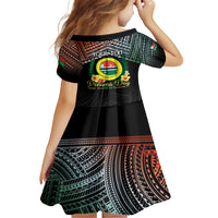 Personalised Penama Day Family Matching Long Sleeve Bodycon Dress and Hawaiian Shirt Vanuatu Provinces Polynesian Pattern LT14 - Polynesian Pride