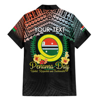 Personalised Penama Day Family Matching Mermaid Dress and Hawaiian Shirt Vanuatu Provinces Polynesian Pattern LT14 - Polynesian Pride