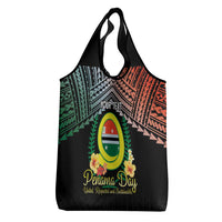 Personalised Penama Day Grocery Bag Vanuatu Provinces Polynesian Pattern LT14 - Polynesian Pride