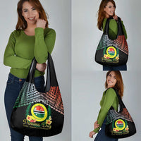 Personalised Penama Day Grocery Bag Vanuatu Provinces Polynesian Pattern LT14 - Polynesian Pride