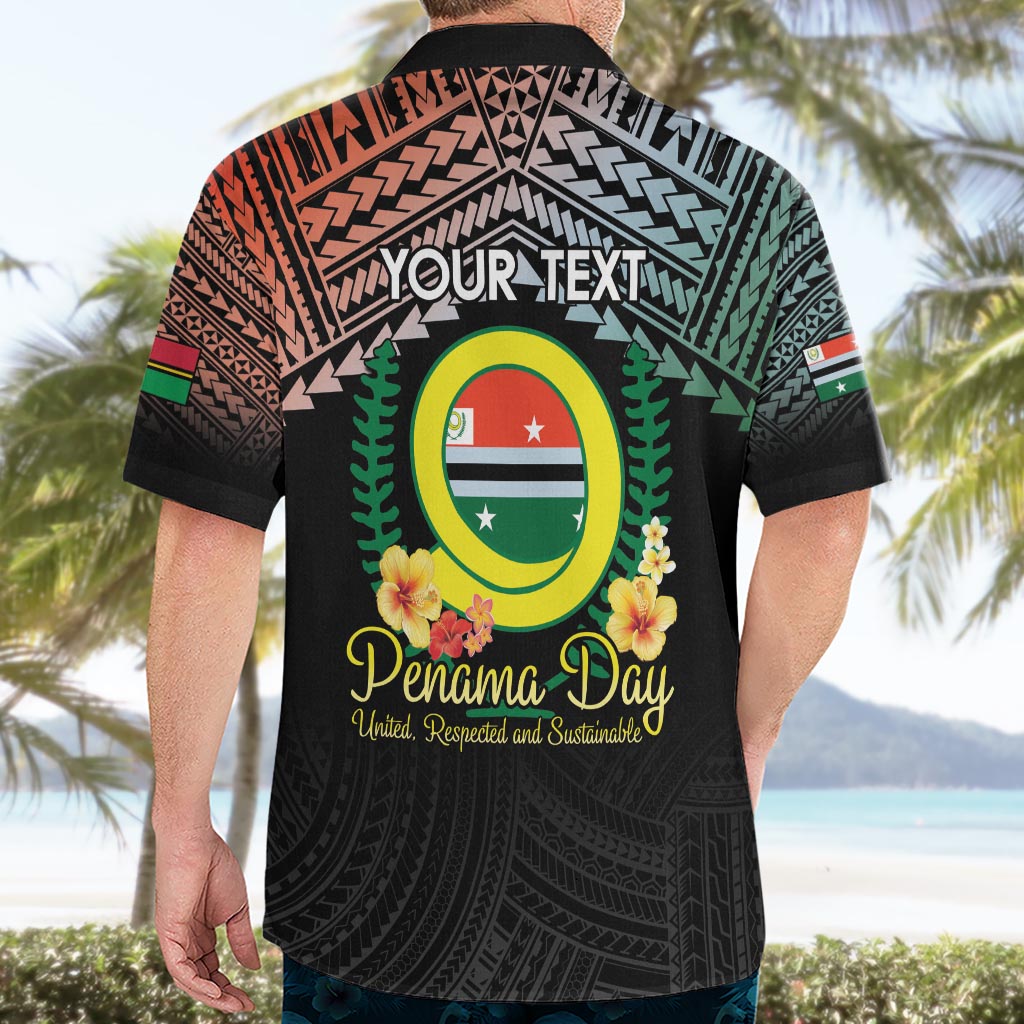 Personalised Penama Day Hawaiian Shirt Vanuatu Provinces Polynesian Pattern LT14 - Polynesian Pride