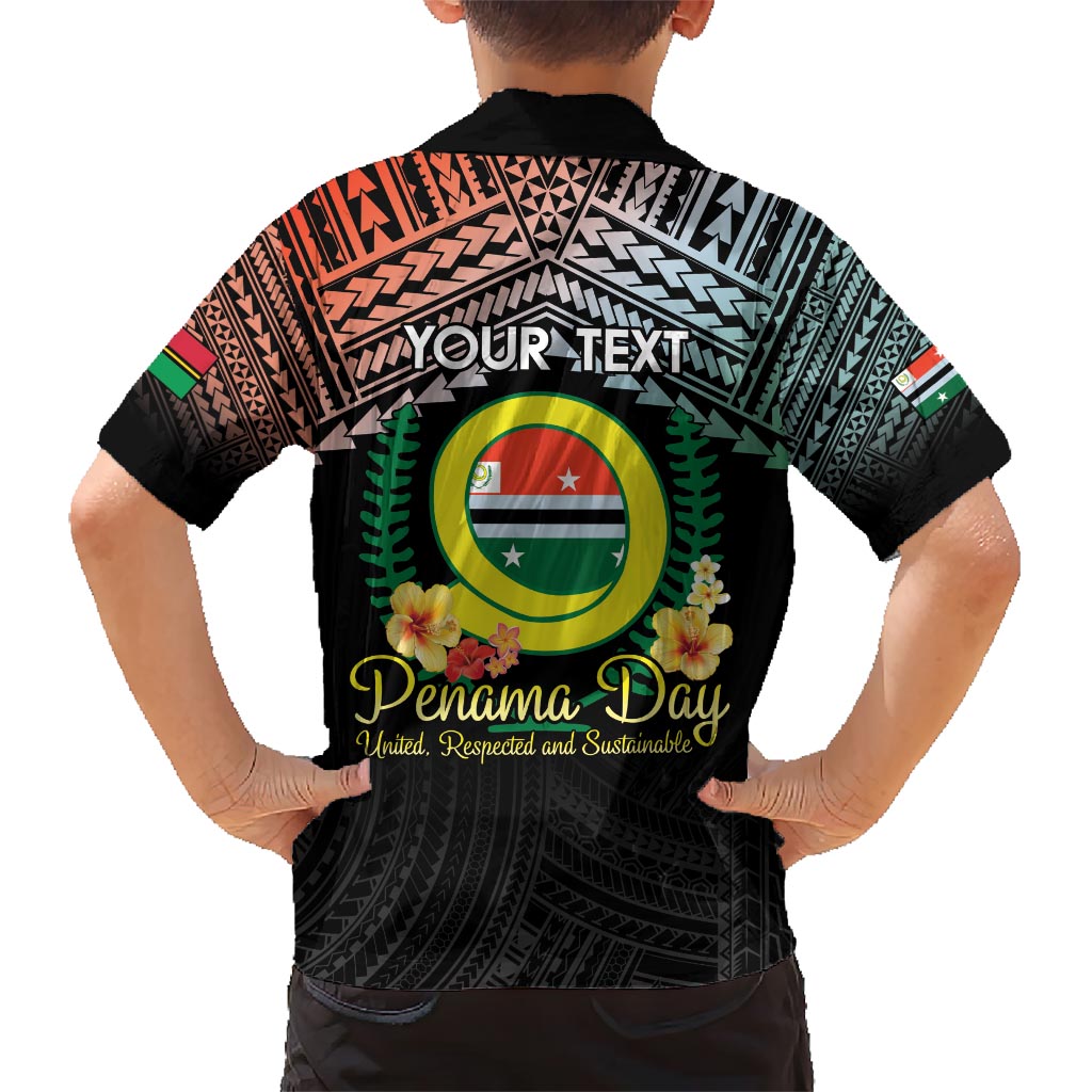 Personalised Penama Day Hawaiian Shirt Vanuatu Provinces Polynesian Pattern LT14 - Polynesian Pride