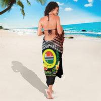 Personalised Penama Day Sarong Vanuatu Provinces Polynesian Pattern LT14 - Polynesian Pride