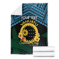 Personalised Sanma Day Blanket Vanuatu Provinces Polynesian Pattern LT14 - Polynesian Pride